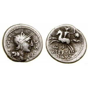 Republika Rzymska, denar, 116-115 pne, Rzym