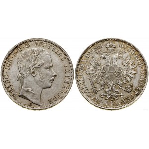 Österreich, 1 Gulden, 1861 A, Wien