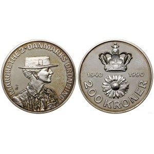 Dänemark, 200 Kronen, 1990, Kopenhagen