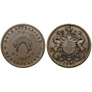 Kanada, 1/2 pensa, 1841, Birmingham