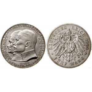 Niemcy, 5 marek, 1904, Berlin