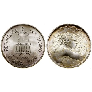 San Marino, 1.000 Lire, 1979, Rom