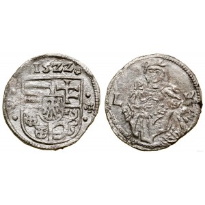 Węgry, denar, 1522 L - K, Kremnica