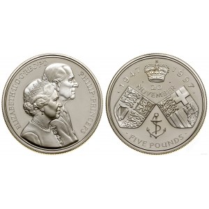 Wielka Brytania, 5 funtów, 1997, Llantrisant