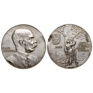 Österreich, Medaille geprägt anlässlich des 5. Schießwettbewerbs und des 50. Jahrestages der Kaiserherrschaft, 1898