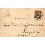 1901 Budapest I. Víziváros és Duna látképe, Országház. Ganz Antal 56. (EK)