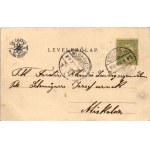 1902 Esztergom, Buda utca, Metz Sándor üzlete. Kardos kiadása (EK)
