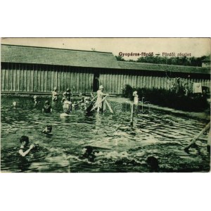1922 Gyopáros (Orosháza), fürdő, strand (Rb)