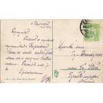 1916 Kaposvár, Megyeháza, Fekete Lajos, Soós Lajos és Neumann Elek üzlete. Szabó Lipót kiadása (EK...