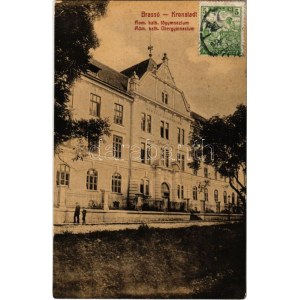 1921 Brassó, Kronstadt, Brasov; Római katolikus főgimnázium / school (EB)
