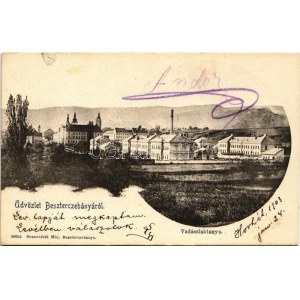 1903 Besztercebánya, Banská Bystrica; Vadászlaktanya. Sonnenfeld Mór kiadása ...
