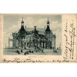 1901 Igló, Zipser Neudorf, Spisská Nová Ves; színház és vigadó. Matz Gusztáv 1900. / theatre and concert hall (EK...
