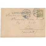 1903 Kassa, Kosice; Apáca zárda és pénzügyi palota, piac, Goldman J. divatáruháza, üzletek. Bertalan kiadása / nunnery...