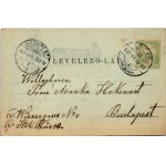 1902 Lőcse, Leutschau, Levoca; Város körfala a XIV. századból, Probstner bástya este. Latzin János kiadása ...