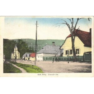 1931 Gyertyánliget, Polyana-Gyertyánliget, Kabola Polyána, Kobyletska Poliana (Máramaros, Maramures); Csendőr őrs ...