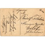 1909 Pancsova, Pancevo; Almási út / street. TCV card (EK)