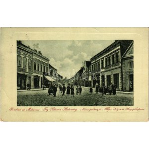 1916 Szávaszentdemeter, Mitrovice, Mitrovitz an der Save, Sremska Mitrovica; Trg. Khuena Héderváry / tér...