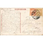 1916 Szávaszentdemeter, Mitrovice, Mitrovitz an der Save, Sremska Mitrovica; Trg. Khuena Héderváry / tér...
