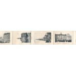 1908 Újvidék, Novi Sad; Futtaki utca, Otthon Kávéház, Heksch Nővérek és Anton Kiss üzlete...
