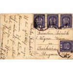 Horní Litvínov, Oberleutensdorf (Litvínov, Leutensdorf); Bismarck-Straße / Bismarck Street, Café, shops (fa...