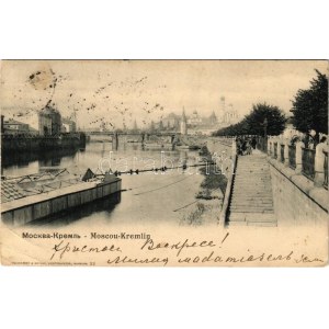 1903 Moscow, Moscou; Kremlin, Vue generale (EB)