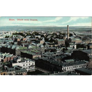 Kiev, Kiew, Kyiv; Vue générale du Podol / general view