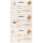 1899 (Vorläufer) Gruss aus.. Finoman erotikus teljes képeslap sorozat 12 db képeslappal: öltözködő hölgy ...