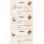 1899 (Vorläufer) Gruss aus.. Finoman erotikus teljes képeslap sorozat 12 db képeslappal: öltözködő hölgy ...