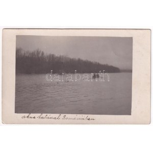 Aknahalászat Romániában / K.u.K. Kriegsmarine / WWI Austro-Hungarian Navy, fishing for naval mines in Romania. photo ...