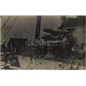 1916 Június 22 - Fiume, Rijeka; SMS Csepel osztrák...