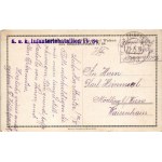 1916 Belgrad-Gobelja, 4. Feldbaon des K.u.k. Inf. Rgt. Nr. 84. 1914-1916. Hermes Druckerei + K.u.k...