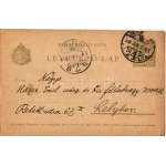 1908 Kézzel rajzolt magyar katonai művészlap. Hager Emil cs. és kir. főhadnagynak címezve / Hungarian hand...