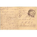 1917 WWI Russian military observation post (VKNP) of the battalion/battery commander, telephone ...