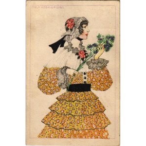 Viennese Art Nouveau. B.K.W.I. 101-3. s: Mela Koehler (r)