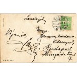 1914 Viennese Art Nouveau / Tango. B.K.W.I. 843-1. s: Mela Koehler (r)