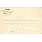 Brasilien. Postkarte mit Nationalflagge zur Information über internationales Münzwesen / Brazil pénzérmék és zászló...