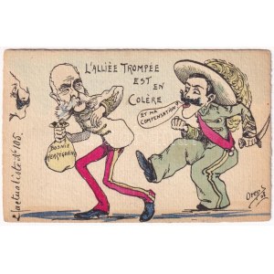 L'Alliée Trompée est en Colere ...