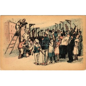 A jogrend helyre van állítva! Fehérterror Magyarországon. Verlag der Arbeiter-Buchhandlung / White Terror in Hungary...