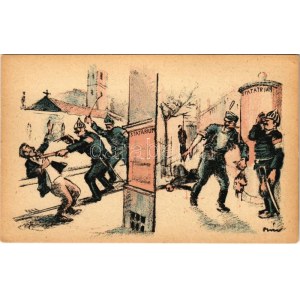 Statárium a munkás ellen és a fehérek ellen. Fehérterror Magyarországon. Verlag der Arbeiter-Buchhandlung ...