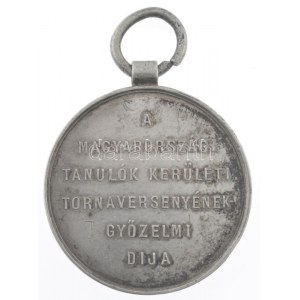 1894. A Magyarországi Tanulók Kerületi Tornaversenyének győzelmi díja / Szeged 1894. szeptember 30....