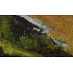 Paál Albert (1895-1968): Nagybányai táj. Olaj, vászon, jelezve jobbra lent. Dekoratív fakeretben, 120×100 cm. ...