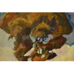 Paál Albert (1895-1968): Nagybányai táj. Olaj, vászon, jelezve jobbra lent. Dekoratív fakeretben, 120×100 cm. ...