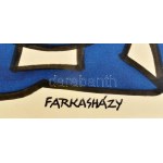 Farkasházy Miklós (1895-1964): Szín- és formavariációk. Akvarell, tus, papír. Jelezve középen lent...