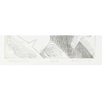 Deim Pál (1932-2016): Holdfogyotkazás, 1994. Rézkarc, papír, jelzett, számozott: 29/40. 17×16 cm. / etching on paper...
