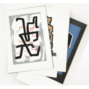 Frank Magda (1914-1997): 10 db szitanyomat, papír, mind jelzett és számozott (4/40), lapméret: 50x35 cm...