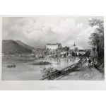 Alt Rudolf: Album malerischer Donau-Ansichten. acélmetszetei, 25 db. Triest, [1856], Literarisch...