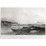 Alt Rudolf: Album malerischer Donau-Ansichten. acélmetszetei, 25 db. Triest, [1856], Literarisch...