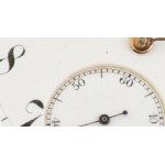 Patek Philippe zsebóra, XX. sz. eleje. Másodpercmutatós, szép számlappal, fém tokkal. Működő, jó állapotban, d: 53 mm ...