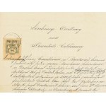 1898 7 klf okmány klf tarifák szerinti illetékelésekkel, benne magas is ...