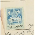 1898 7 klf okmány klf tarifák szerinti illetékelésekkel, benne magas is ...